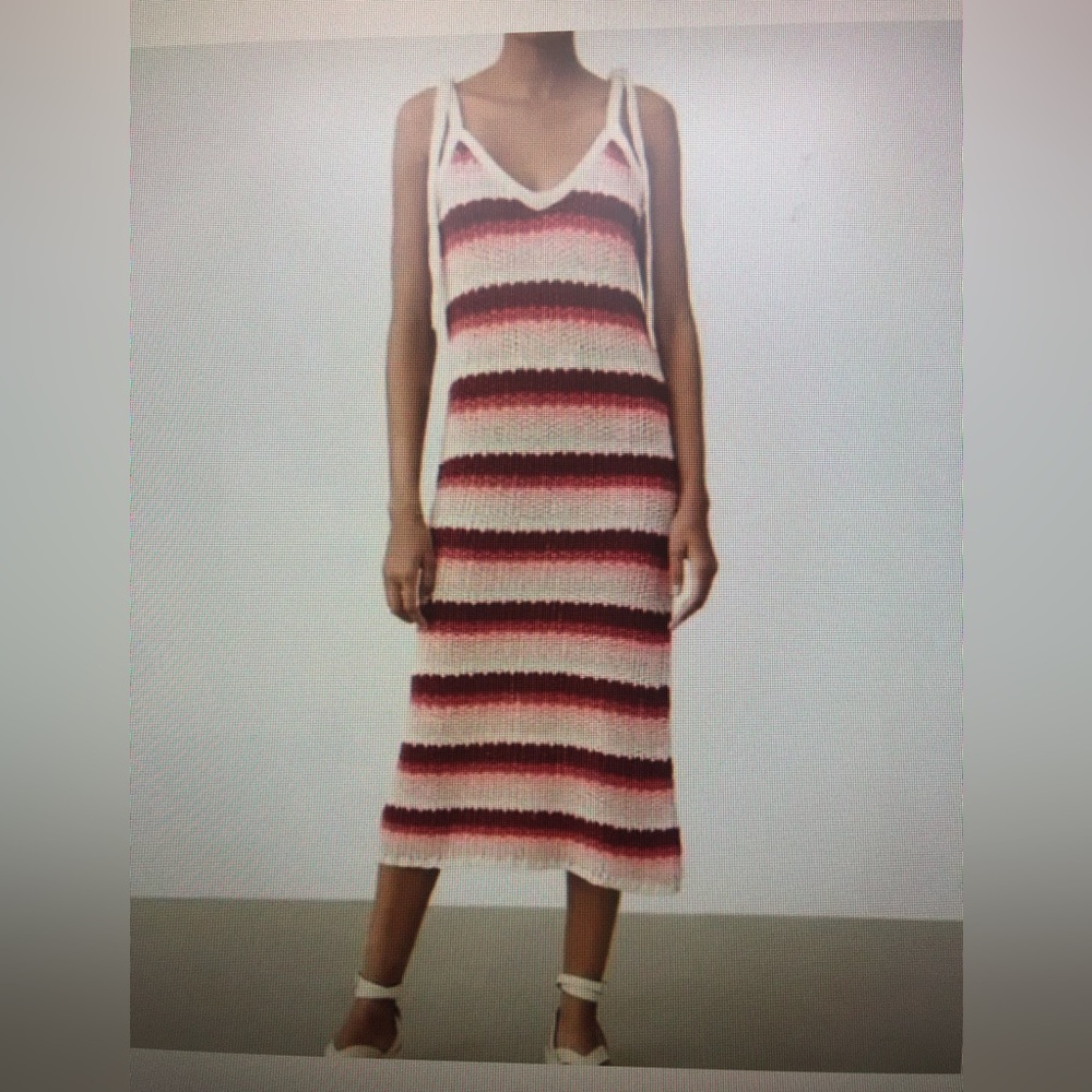 NWT Zara Knitted Midi Dress